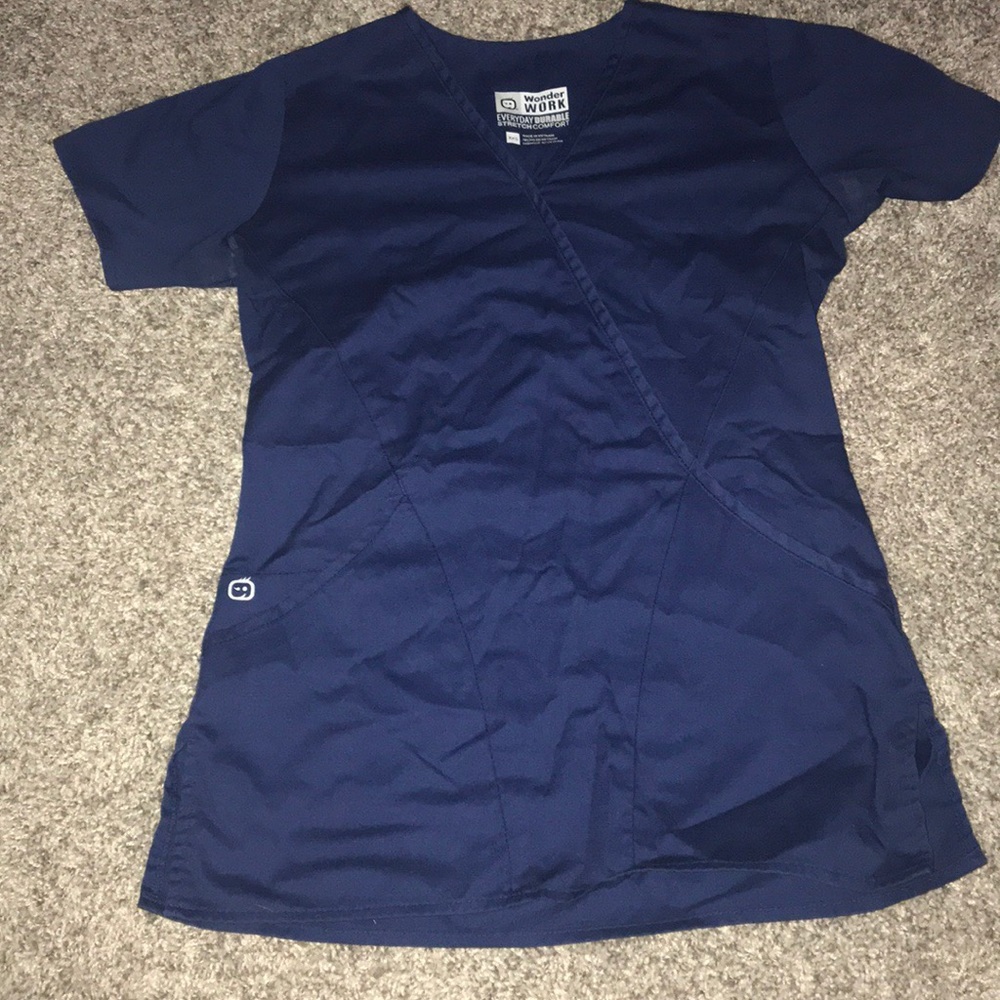 Navy blue scrubs